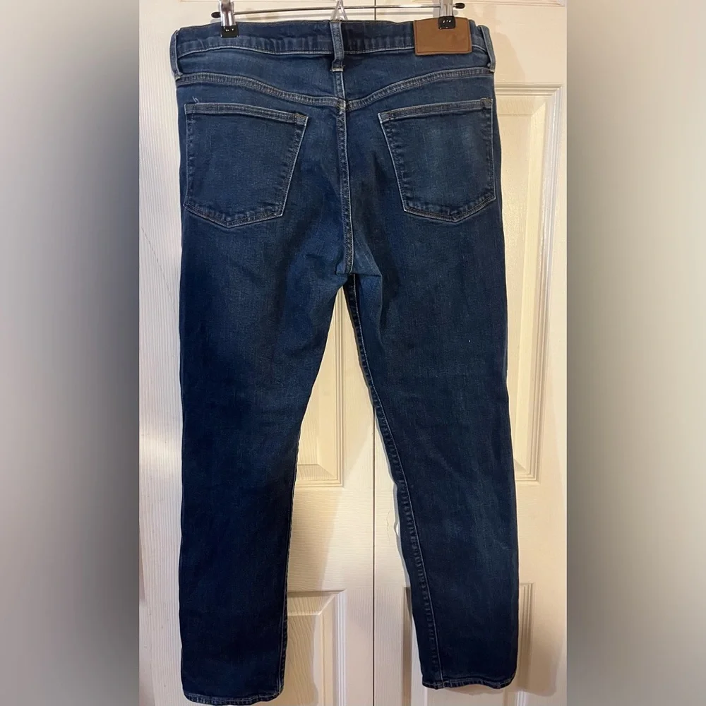 J Crew Men’s 770 Straight Fit Stretch Jeans Kurabo Premium Japanese Fabric 36x32